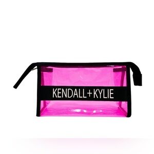 NWOT Kendall & Kylie PVC Makeup Bag (sold Individually)